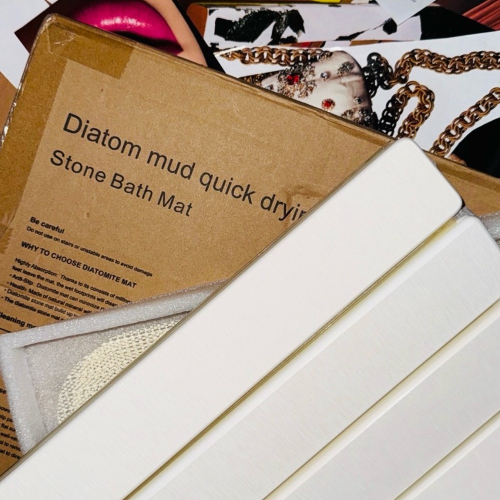 ▪️🪨• 🛁 Diatom x Stone Bath Mat x Quick Dry Vibes 🛁• 🪨▫️